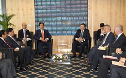 Thủ tướng Nguyễn Tấn Dũng hội đàm với Chủ tịch Ủy ban châu Âu 